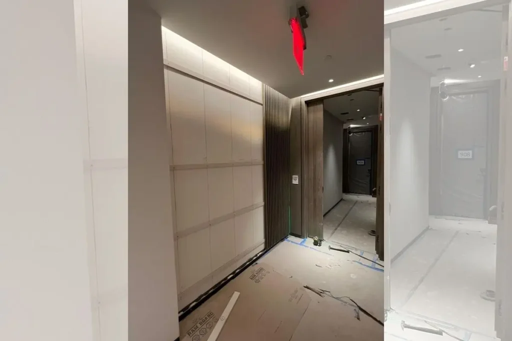 Sevice Framing, Sheetrock, millwork, y acoustical ceiling in New York &amp; Pennsylvania